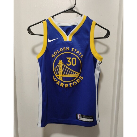 Nike Golden State Warriors Stephen Curry 30 Jersey Dri Fit Mens Size S - Picture 2 of 16
